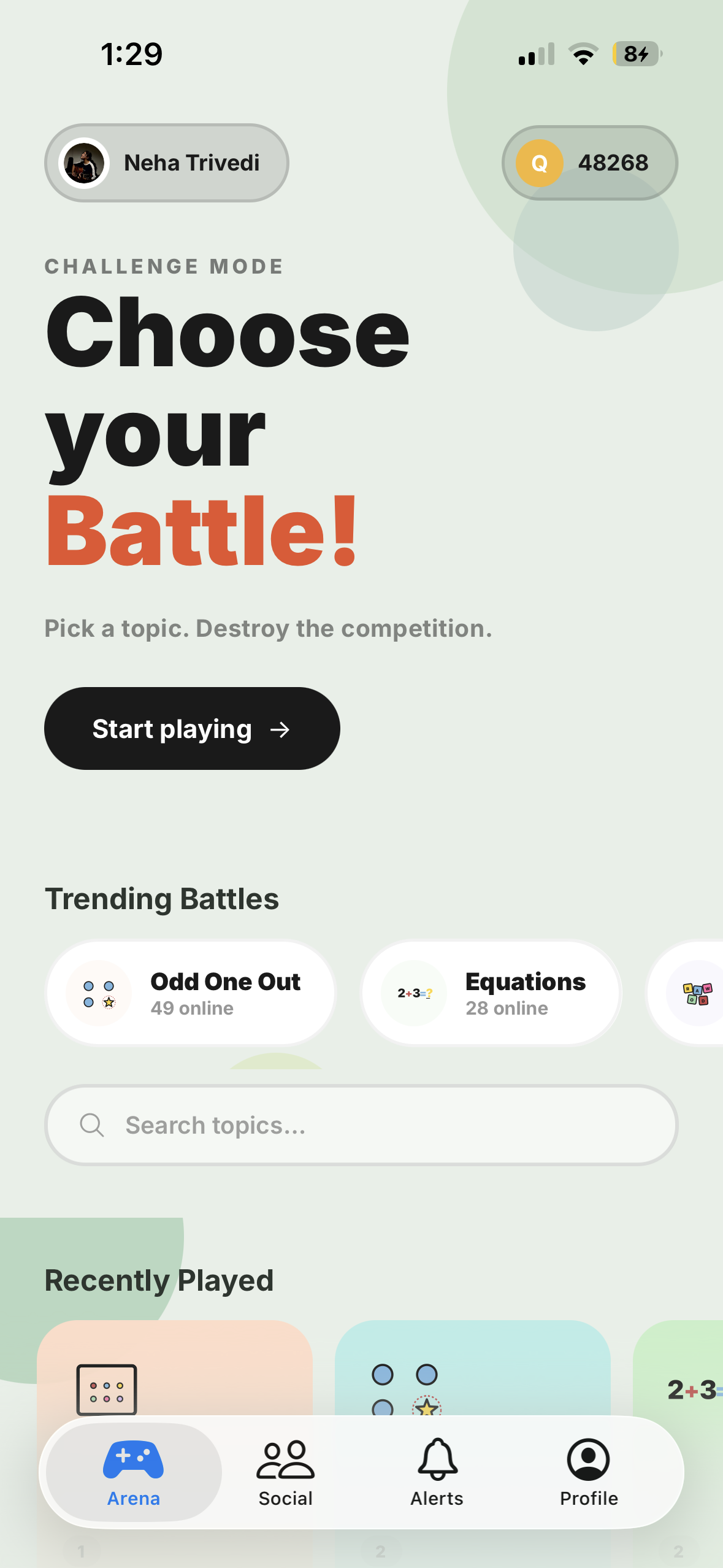 Choose your battle